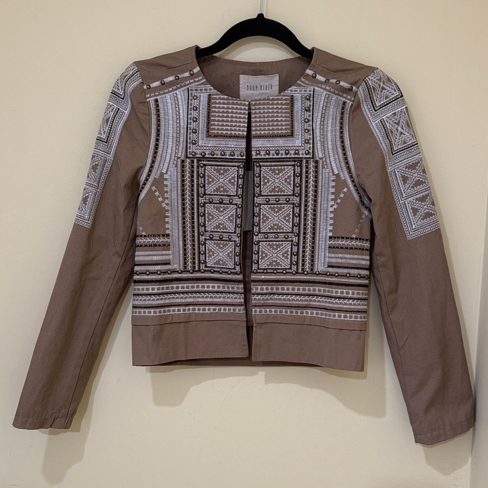 Authentic Moon River Studded Blazer Moon River Women’s Bohemian jacket Size XS
